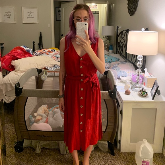 Universal Thread Dresses & Skirts - WOMEN: Red Dress